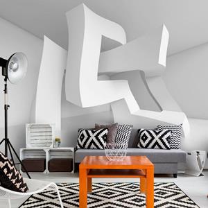 KUNSTLOFT Vliestapete »White Madness«, lichtbeständige Design Tapete