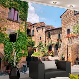 KUNSTLOFT Vliestapete »Tuscan alley«, lichtbeständige Design Tapete