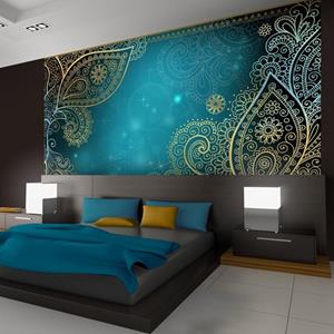KUNSTLOFT Vliestapete »Oriental wings«, lichtbeständige Design Tapete