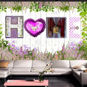 KUNSTLOFT Vliestapete »Heather seclusion«, lichtbeständige Design Tapete
