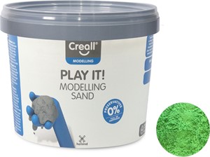 Creall Modelling Sand (Kinetisch Zand) 750gr Groen