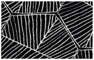 Salonloewe Fußmatte » Fußmatte Anders schwarz-weiß 045x070 cm«, , Rechteckig, Höhe 7 mm