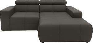 Domo Collection Ecksofa Brandon, Mit Kopfteilverstellung, auch in Leder