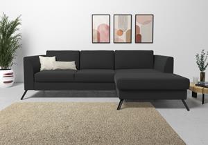 Sit&More Ecksofa, inklusive Sitztiefenverstellung, wahlweise mit Bettfunktion, 15cm hoch