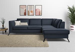 Sit&More Ecksofa, inklusive Sitztiefenverstellung, wahlweise mit Bettfunktion, 15cm hoch