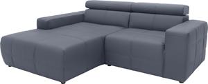 Domo Collection Ecksofa Brandon, Mit Kopfteilverstellung, auch in Leder