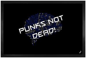 1art1 Fußmatte »Punk Rock - Punks Not Dead«, , Höhe 5 mm