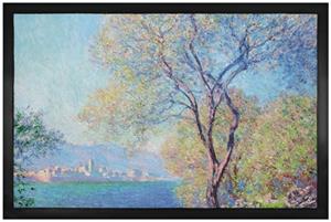 1art1 Fußmatte »Claude Monet - Blick auf Antibes von La Salis, 1888«, , Höhe 5 mm
