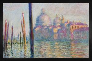 1art1 Fußmatte »Claude Monet - Der Canal Grande, 1904«, , Höhe 5 mm