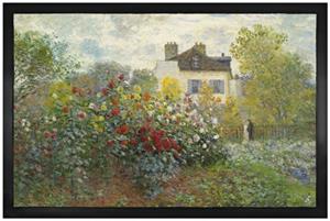 1art1 Fußmatte »Claude Monet - Der Garten Des Künstlers In Argenteuil, 1873«, , Höhe 5 mm