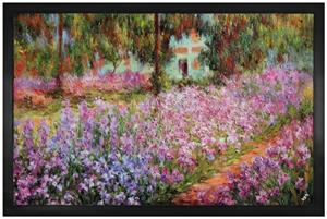 1art1 Fußmatte »Claude Monet - Der Garten Des Künstlers In Giverny, 1900«, , Höhe 5 mm