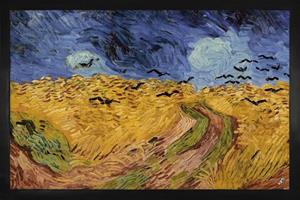1art1 Fußmatte »Vincent Van Gogh - Weizenfeld Mit Raben, 1890«, , Höhe 5 mm