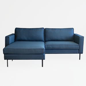 HomingXL Loungebank Frevo | stof Malmo donkerblauw 81 | 2,03 x 1,48 mtr