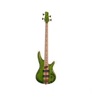 Ibanez Premium SR4FMDX Emerald Green Low Gloss Electric Bass Guitar with Gig Bag