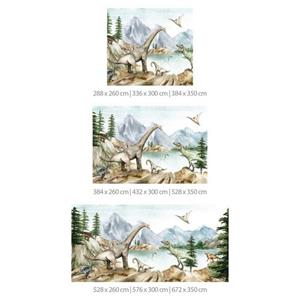K&L WALL ART Fototapete »Fototapete Baby Kinderzimmer Dinosaurier T-Rex Dinos Steinzeit Vliestapete«, große XXL Motivtapete