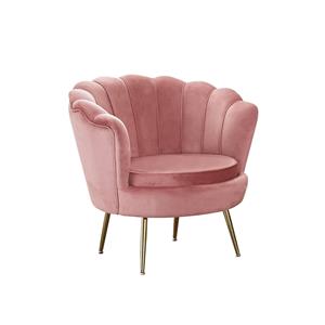 Huisenthuis.nl Fauteuil Chanelle Roze 136 cm