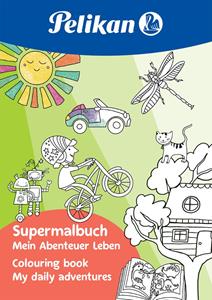 Pelikan Super-Malbuch , Mein Abenteuer Leben, , DIN A4