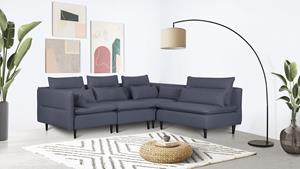 Andas Ecksofa ALVIK, (4 St.), zusammengesetzt aus Modulen, erweiterbar mit Modulen der Serie Alvik