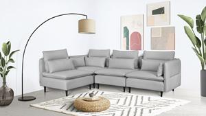 Andas Ecksofa ALVIK, (4 St.), zusammengesetzt aus Modulen, erweiterbar mit Modulen der Serie Alvik