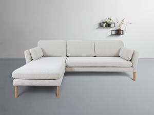 Andas Ecksofa Helsingborg, in skandinavischem Design, inkl. lose Zierkissen