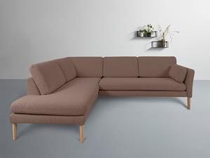 Andas Ecksofa Helsingborg, in skandinavischem Design, inkl. lose Zierkissen