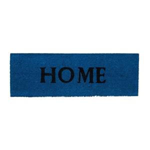 RELAXDAYS Fußmatte »Fußmatte schmal HOME«, , Höhe: 15 mm, Blau