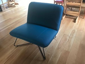 ShopX Leren fauteuil smile 80 80, 120+ kleuren leer, in stoel