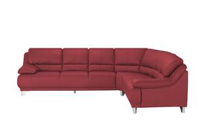 Primo Ecksofa  Maranello ¦ rot ¦ Maße (cm): B: 295 H: 87 T: 253  - Möbel Kraft