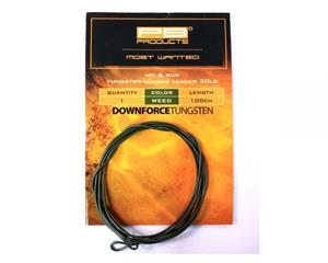 PB Products Downforce Tungsten Loaded Leader 100cm - Silt
