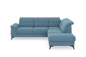 Sit&More Ecksofa Sinatra, mit Ottomane, optional mit Kopfteilverstellung und Armteilfunktion