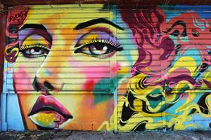 Papermoon Fototapete "Graffiti"