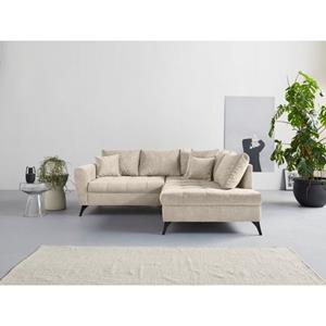 Andas INOSIGN Ecksofa "Lörby Luxus", Belastbarkeit bis 140kg pro Sitzplatz, auch mit Aqua clean-Bezug