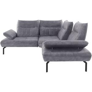 INOSIGN Ecksofa »Marino«, gleichschenklig 232/232cm, incl. Armteil- und Rückenverstellung