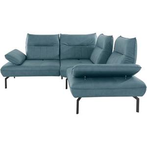 INOSIGN Ecksofa »Marino«, gleichschenklig 232/232cm, incl. Armteil- und Rückenverstellung