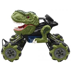 LEXIBOOK Crosslander Tirex - ferngesteuertes Dinosaurier-Auto, verrückte Stunts, spuckt Rauch