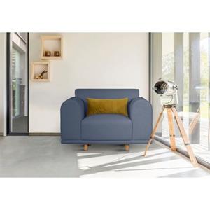 Andas Loveseat Maroon in een scandinavisch design, met losse kussens