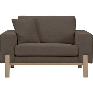 OTTO products Loveseat Hanne Verschillende stofkwaliteiten: katoen met linnen, gerecycled polyester van pet-flessen en katoenmix