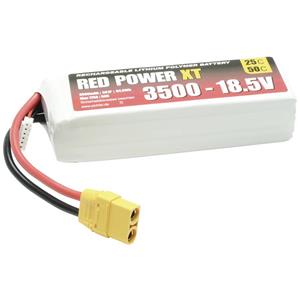 Red Power LiPo accupack 18.5 V 3500 mAh 25 C Softcase XT90