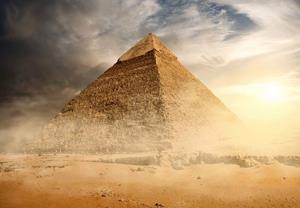 Papermoon Fototapete "Pyramide"