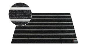 EMCO Fußmatte » Eingangsmatte DIPLOMAT Large Rips anthrazit 22mm Fußmatte Schmutzfangmatte Fußabtreter Antirutschmatte«, , rechteckig, Höhe: 22 mm, für den I