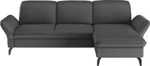 Sit&More Ecksofa, Wahlweise mit Bett-, Kopfteil - und Armlehnfunktion, sowie Bettkasten