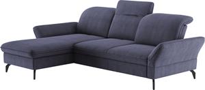 Sit&More Ecksofa, Wahlweise mit Bett-, Kopfteil - und Armlehnfunktion, sowie Bettkasten