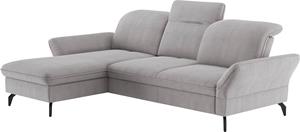 Sit&More Ecksofa, Wahlweise mit Bett-, Kopfteil - und Armlehnfunktion, sowie Bettkasten