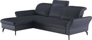 Sit&More Ecksofa, Wahlweise mit Bett-, Kopfteil - und Armlehnfunktion, sowie Bettkasten