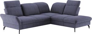 Sit&More Ecksofa, Wahlweise mit Bett-, Kopfteil - und Armlehnfunktion, sowie Stauraum