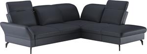 Sit&More Ecksofa, Wahlweise mit Bett-, Kopfteil - und Armlehnfunktion, sowie Stauraum