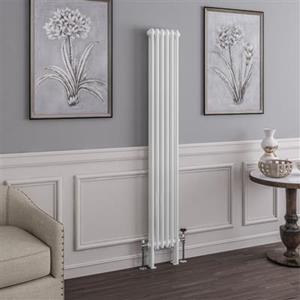 Eastbrook Imperia 2 koloms radiator 30x180cm 1078W wit glans
