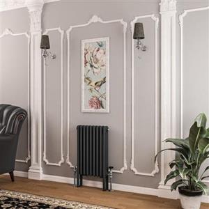 Eastbrook Imperia 3 koloms radiator 40x60cm 850W antraciet