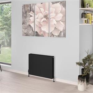 Eastbrook Type 22 paneel radiator 80x60cm 1529W zwart mat