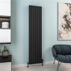 Eastbrook Hadleigh radiator 40x180cm aluminium 1504W zwart mat